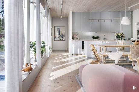 estilo nórdico decoración nórdica decoración madera natural decoración colores claros casa sueca casa arquitecto 