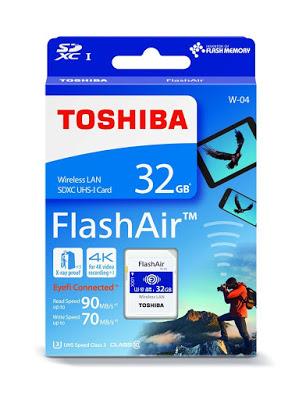 tarjeta SD wifi Flashair de Toshiba tarjeta SD wifi Flashair de Toshiba