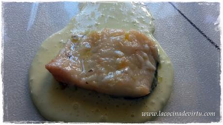 Bacalao confitado en cocción lenta