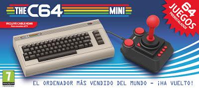 THE C64 Mini ya tiene fecha de lanzamiento y precio confirmado en España