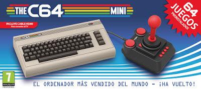 THE C64 Mini ya tiene fecha de lanzamiento y precio confirmado en España THE C64 Mini ya tiene fecha de lanzamiento y precio confirmado en España
