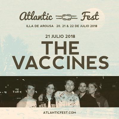 The Vaccines, primeros confirmados para el Atlantic Fest 2018 The Vaccines, primeros confirmados para el Atlantic Fest 2018