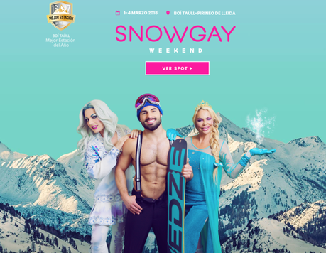 Snowgay, un fin de semana de esquí LGBT diferente cerca de Barcelona