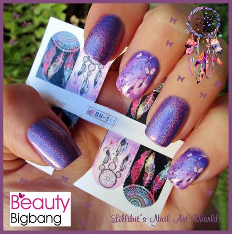 Atrapasueños (Dreamcatcher Nail Wraps) de Beauty BigBang
