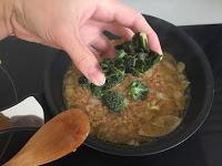 RISOTTO DE ESPINACAS Y BROCOLI