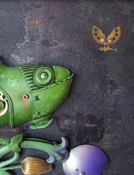 Esculturas de Steampunk que creo de la basura (Parte 2) Esculturas de Steampunk que creo de la basura (Parte 2)