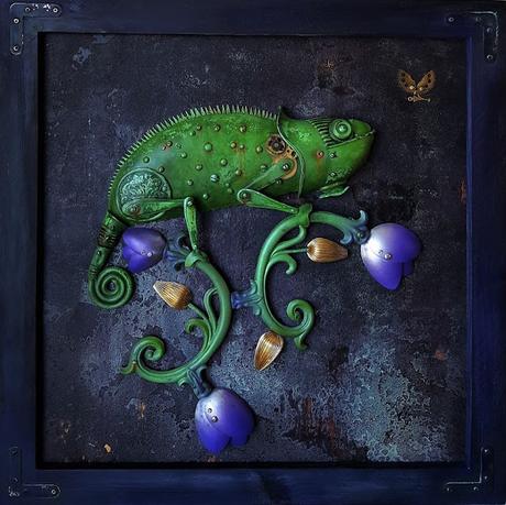 Esculturas de Steampunk que creo de la basura (Parte 2) Esculturas de Steampunk que creo de la basura (Parte 2)