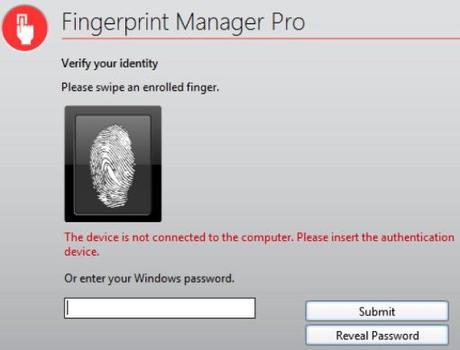 Lenovo Fingerprint Manager Pro tiene otro método para acceder al sistema Lenovo Fingerprint Manager Pro tiene otro método para acceder al sistema