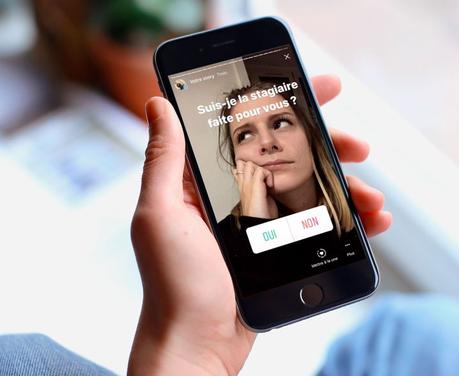 Esta creativa francesa ha creado su currículum en Instagram Stories Esta creativa francesa ha creado su currículum en Instagram Stories
