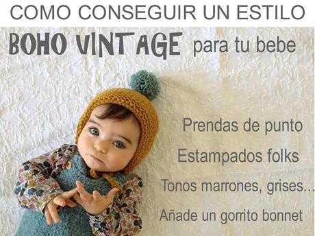 ROPA PARA BEBÉS ESTILO BOHO VINTAGE