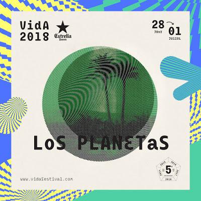 El VIDA Festival 2018 confirma a Los Planetas