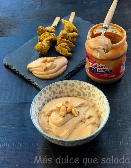 Salsa de cacahuetes. Vídeo Receta