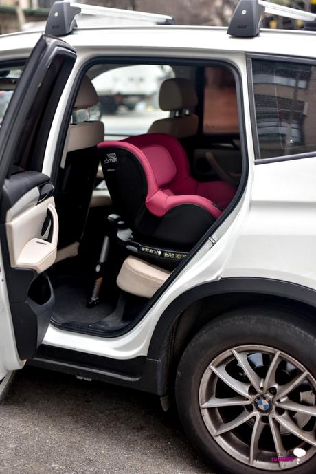 Probamos la silla de coche Britax Römer Dualfix i-Size