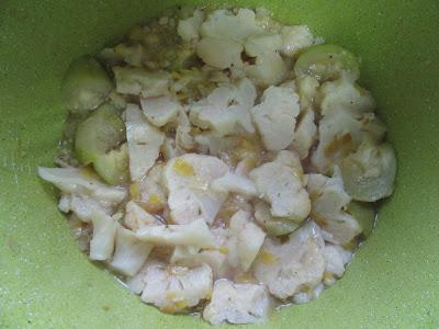 Crema de coliflor olla GM