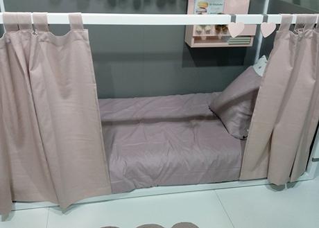 cortinas cama infantil