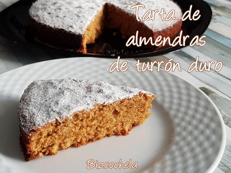 TARTA DE ALMENDRAS DE TURRON DURO