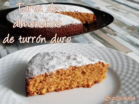 TARTA DE ALMENDRAS DE TURRON DURO