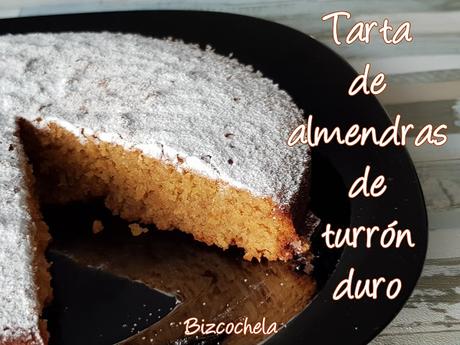 TARTA DE ALMENDRAS DE TURRON DURO