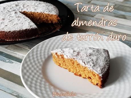 TARTA DE ALMENDRAS DE TURRON DURO