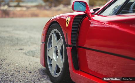 Cuando ves un Ferrari F40 se te encoje hasta el alma