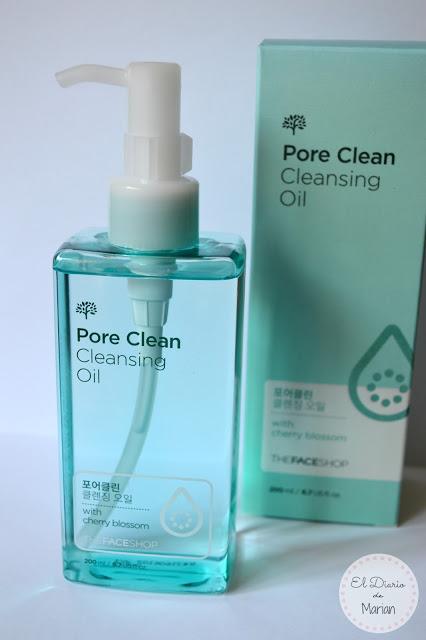 Pore clean Aceite limpiador [The Face Shop]