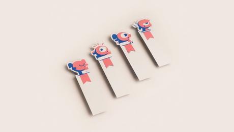 Book Marathon, los adorables marcapáginas de Azul Recreo para fomentar la lectura en los niños