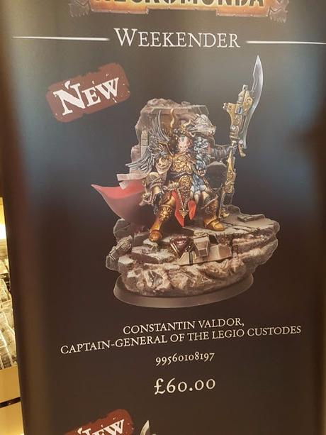 Primeras imágenes de HH & Necromunda Weekender:Valdor y Dorn con precios