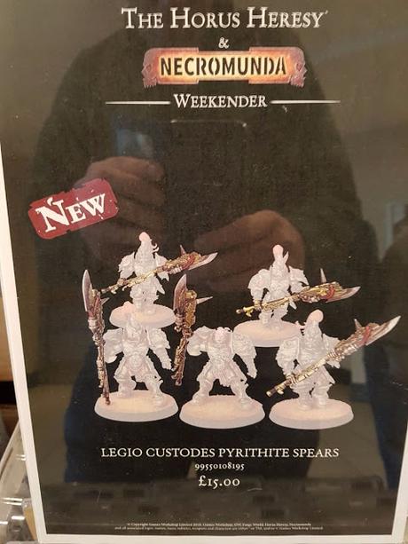 Primeras imágenes de HH & Necromunda Weekender:Valdor y Dorn con precios