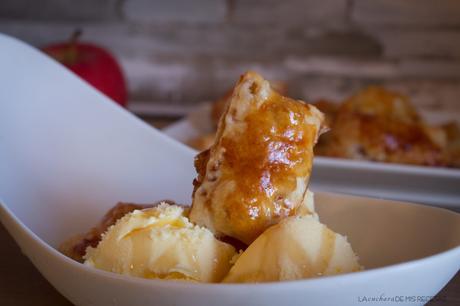 Apple pie bites (cubitos de tarta de manzana)