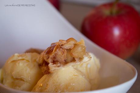 Apple pie bites (cubitos de tarta de manzana)