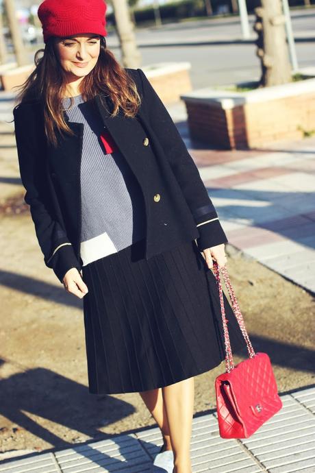 Como combinar unos mocasines de terciopelo