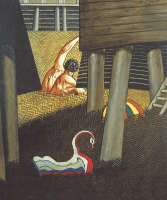 Las escenografías pintadas de Giorgio De Chirico.