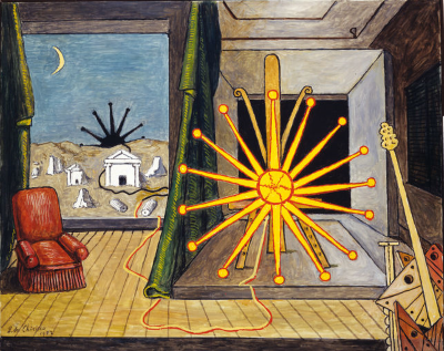 Las escenografías pintadas de Giorgio De Chirico.