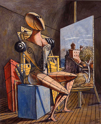 Las escenografías pintadas de Giorgio De Chirico.