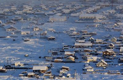 Oymyakón: el pueblo habitado más frío del mundo.