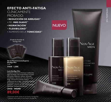 Catálogo Oriflame España nr.2/2018 novedad Gama NovAge for men: 📢🔊🎁