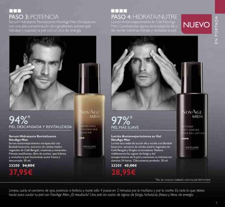 Catálogo Oriflame España nr.2/2018 novedad Gama NovAge for men: 📢🔊🎁