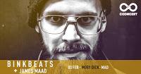 Concierto de Binkbeats y James Maad en Moby Dick Club