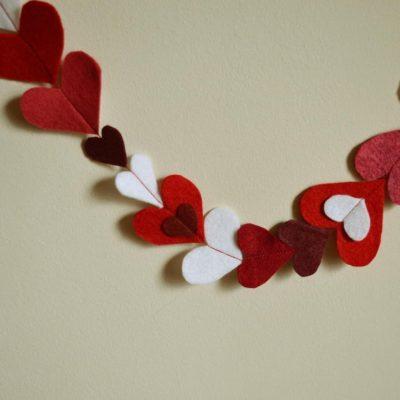 Guirnaldas de san valentin