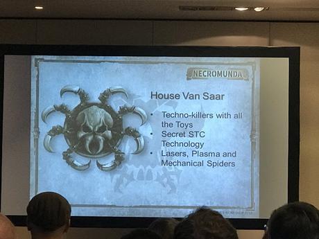 Fotos del seminario de Necromunda