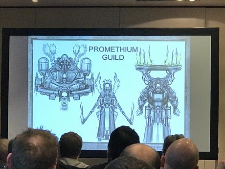 Fotos del seminario de Necromunda