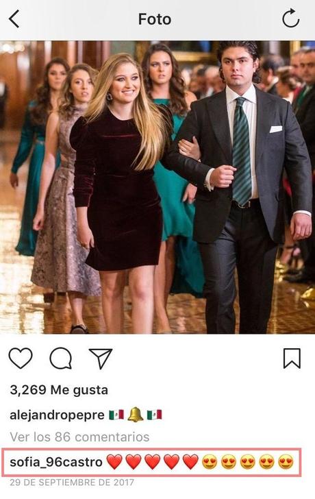 La hija de Angélica Rivera le declara su #amor al  hijo de Peña Nieto #Mexico (+MariaTereza y Danilo  +FOTOS Y VIDEO)