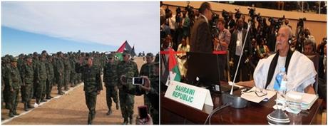 Saharauis, diplomacia y preparación militar