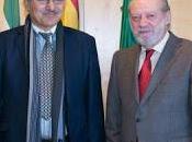 presidente Diputación Sevilla Ministro saharaui Cooperación mantienen reunión trabajo