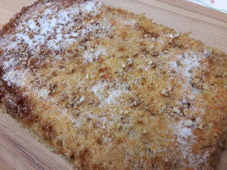 BIZCOCHO DE ZANAHORIAS ALMEDRAS Y CANELA AL MICROONDAS