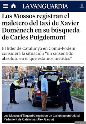 Navajeo y puñaladas en el Parlament.