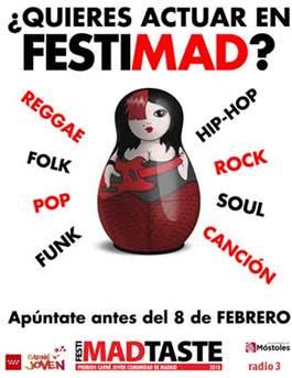 [Noticia] Festimad 2018 convoca su concurso de bandas y artistas