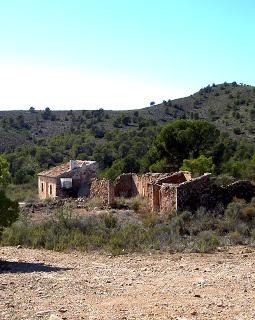 Las minas de hierro de Los Almagros, Fuente Alamo, Murcia.