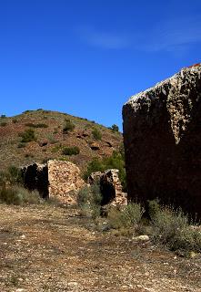 Las minas de hierro de Los Almagros, Fuente Alamo, Murcia.