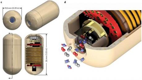 Una cápsula que viaja por el intestino y envía datos al celular se probó en humanos.